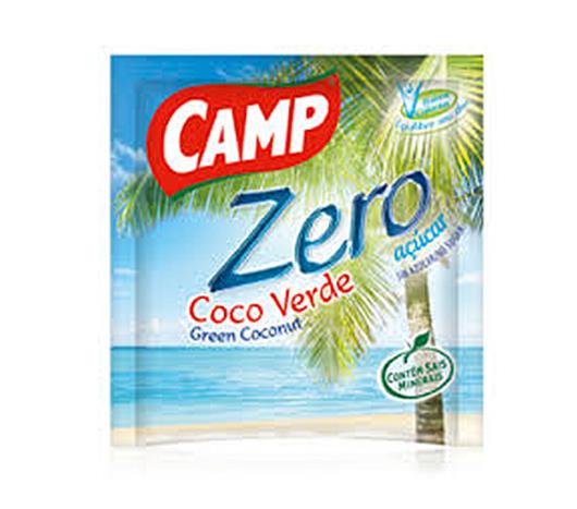 Refresco em pó Zero Coco Verde Camp 10g - Imagem em destaque