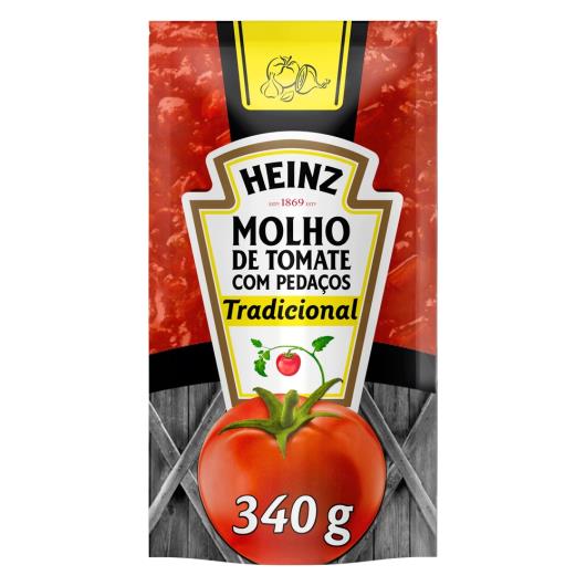 Molho de Tomate Heinz Tradicional 340g - Imagem em destaque