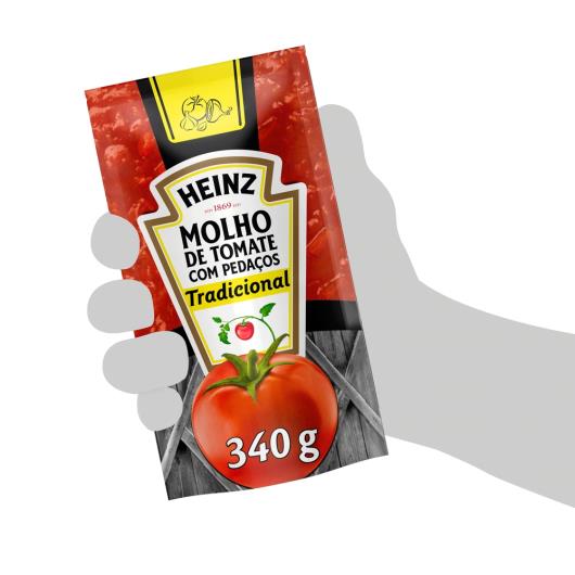 Molho de Tomate Heinz Tradicional 340g - Imagem em destaque