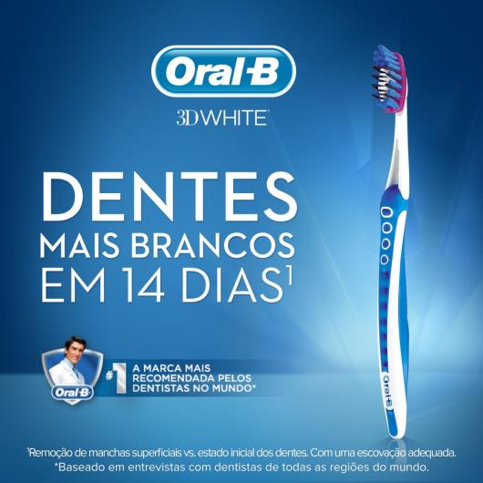 Escova dental Oral-B 3D white pro-flex - Imagem em destaque