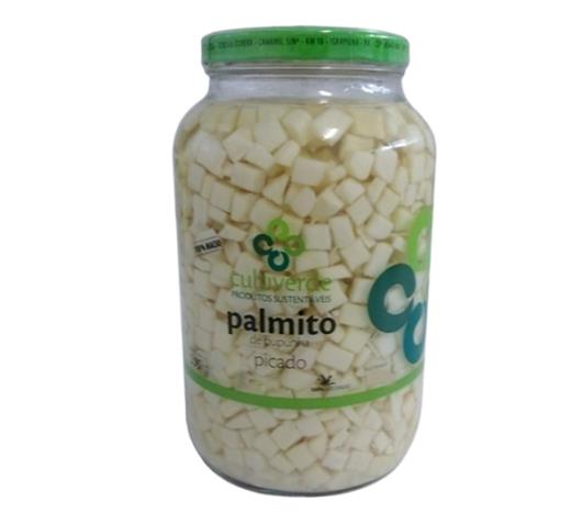 Palmito de pupunha Cultiverde em conserva picado 300g - Imagem em destaque