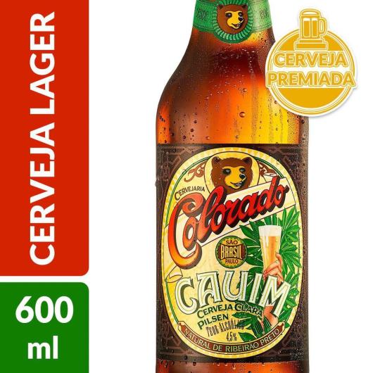 Cerveja Colorado Cauim 600ml Garrafa - Imagem em destaque