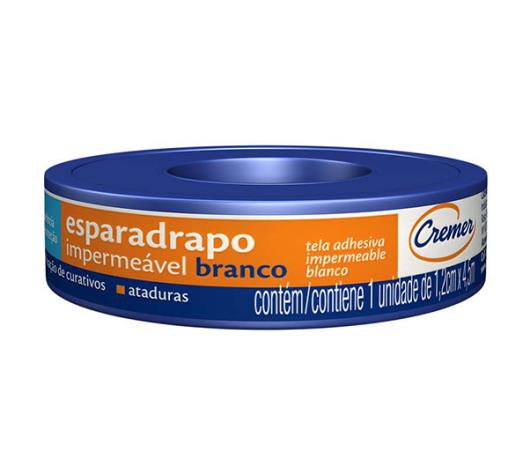 Esparadrapo Cremer Branco 1.2cm x 4.5m - Imagem em destaque