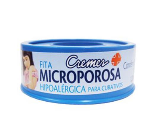 Fita Microporosa Cremer branco 1.2cm x 4.5m - Imagem em destaque