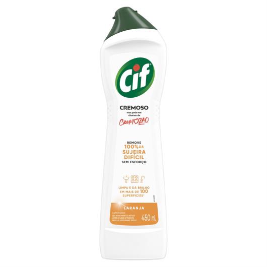 Saponáceo Cremoso Laranja Cif Squeeze 450ml - Imagem em destaque