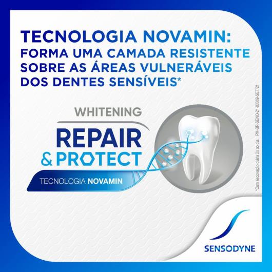 Creme dental Sensodyne repair & protect white 100g - Imagem em destaque
