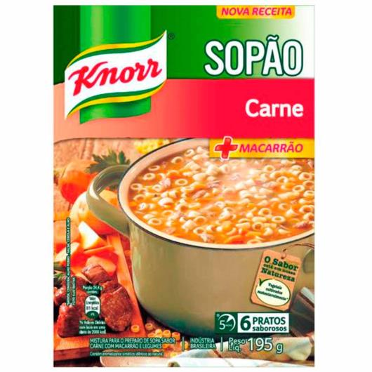 Sopão Knorr Carne 195 g - Imagem em destaque