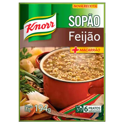 Sopão Knorr + macarrão e feijão sachê 194g - Imagem em destaque