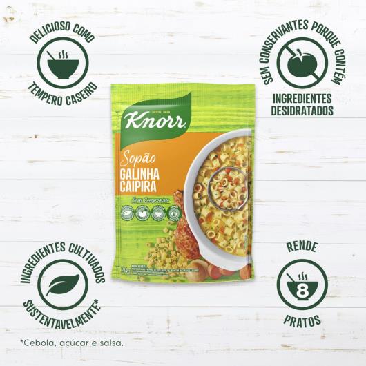 Sopão Knorr galinha Caipira 194g - Imagem em destaque