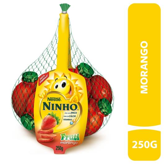 Nestlé Ninho® Iogurte Fruti Morango 250G com 5 unidades - Imagem em destaque