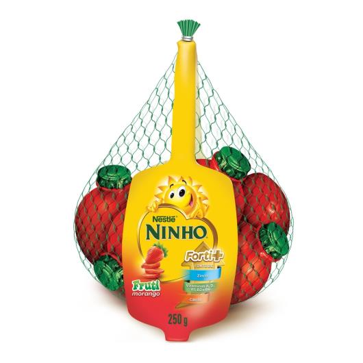 Nestlé Ninho® Iogurte Fruti Morango 250G com 5 unidades - Imagem em destaque