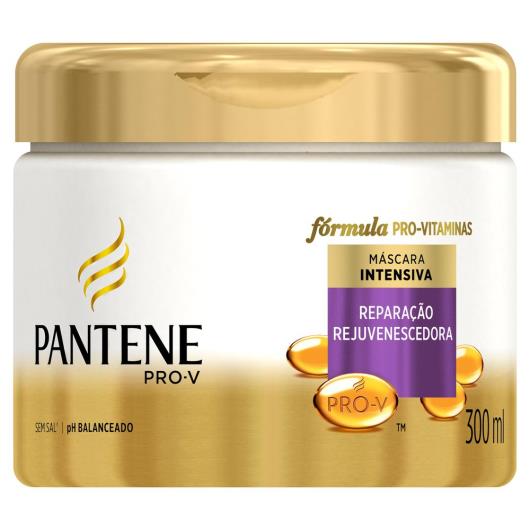Máscara capilar Pantene tratamento reparador rejuvenescimento 300ml - Imagem em destaque