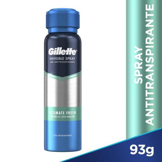Desodorante Gillette aerossol endurance ultimate fresh 93g - Imagem em destaque