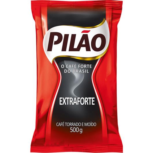 Café Pilão Extraforte Torrado e Moído Almofada 500g - Imagem em destaque