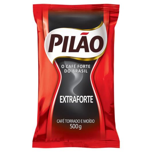 Café Pilão Extraforte Torrado e Moído Almofada 500g - Imagem em destaque