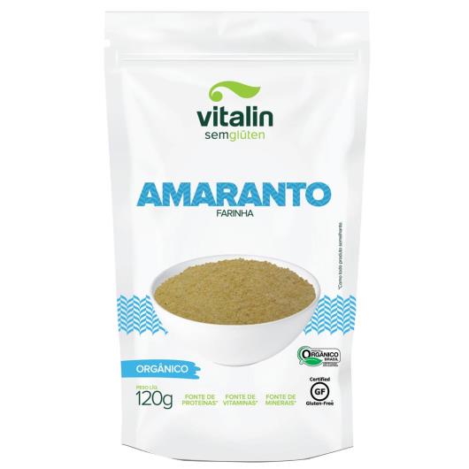Farinha  de amaranto Vitalin orgânico 120g - Imagem em destaque
