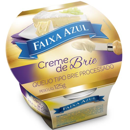 Creme Faixa Azul Queijo Tipo Brie 125g - Imagem em destaque