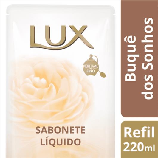 Refil LUX sabonete líquido buquê dos sonhos 220ml - Imagem em destaque