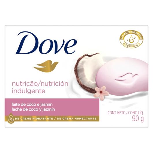 Sabonete em barra coco Dove Delicious care 90g - Imagem em destaque
