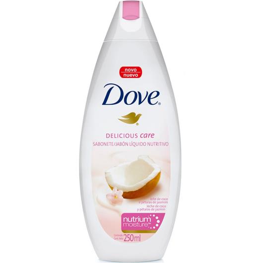 Sabonete Líquido Dove Delicious Care Coco 250ml - Imagem em destaque
