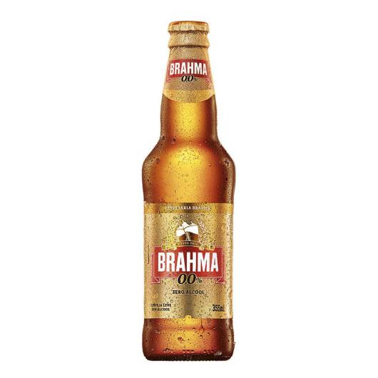 Cerveja Brahma zero álcool long neck 355ml - Imagem em destaque