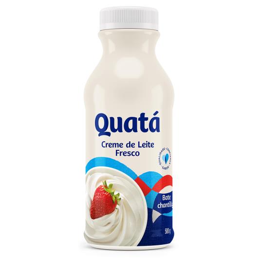 Creme de leite pasteurizado Quatá 500g - Imagem em destaque