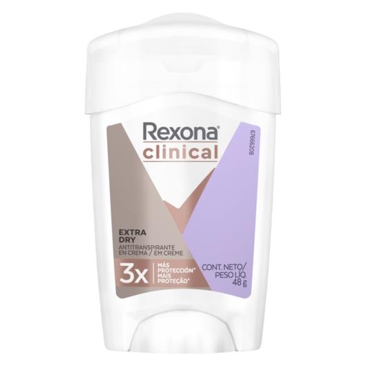 Desodorante Antitranspirante Rexona Clinical Extra Dry 48g - Imagem em destaque