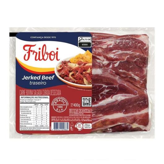 Carne jerked beef traseiro Friboi 400g - Imagem em destaque