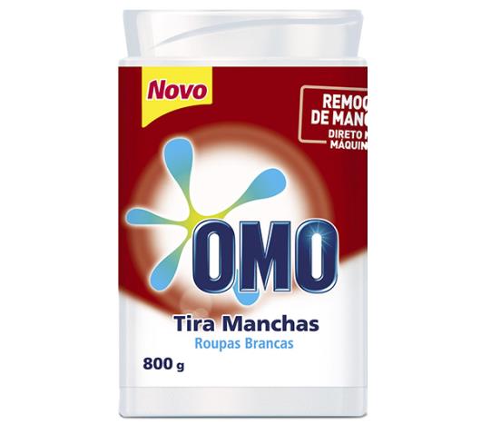 Tiraa manchas OMO Pó Roupas Brancas 800g - Imagem em destaque