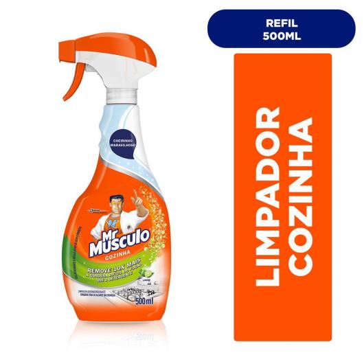 Limpador cozinha limão Mr.Músculo gatilho 500ml - Imagem em destaque