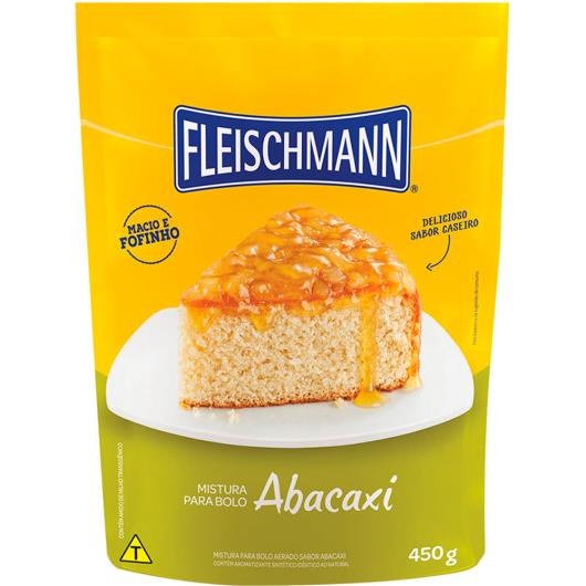 Mistura para bolo Fleischmann sabor abacaxi 450g - Imagem em destaque