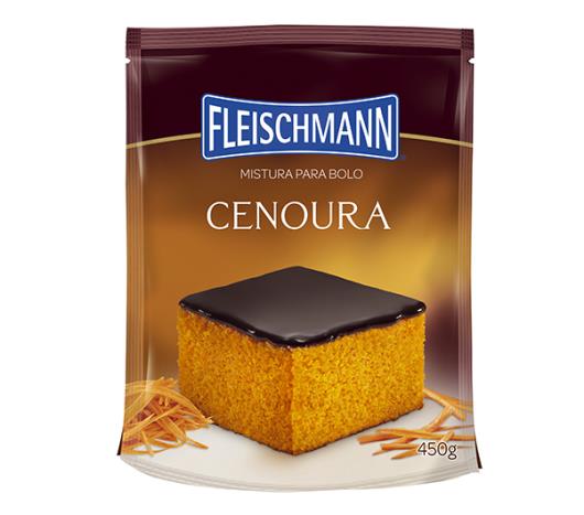 Mistura para bolo Fleischmann sabor cenoura 450g - Imagem em destaque