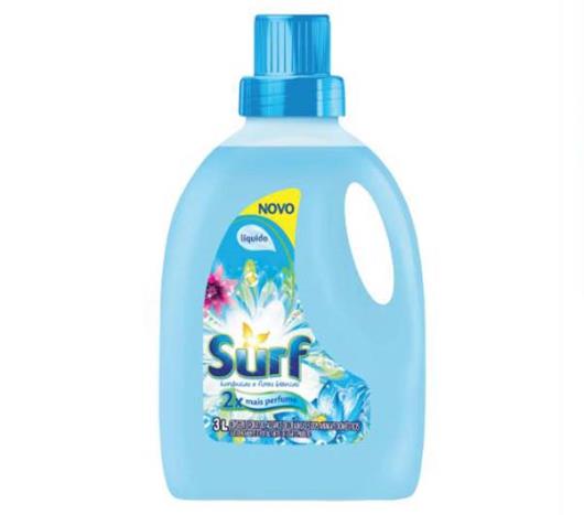 Lava roupas Surf líquido hortênsia e flores brancas 3L - Imagem em destaque