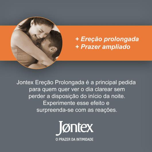 Preservativo Masculino Lubrificado Ereção Prolongada Jontex Pacote 3 Unidades - Imagem em destaque