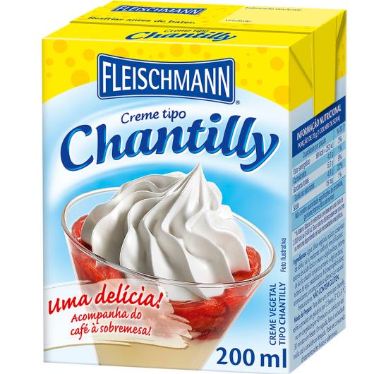 Chantilly Fleischmann 200ml - Imagem em destaque