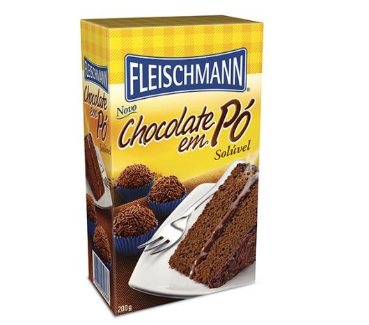 Chocolate em Pó Solúvel Fleischmann 200g - Imagem em destaque