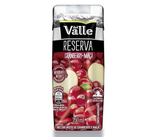 Néctar Reserva Cranberry e Maçã Del Valle 250ml - Imagem em destaque