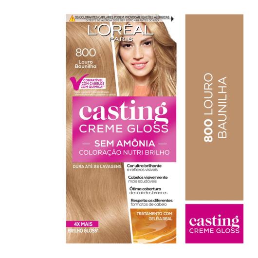 Coloração Casting Creme Gloss Louro Claro 800 - Imagem em destaque