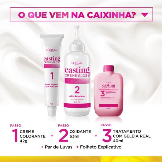 Coloração Casting Creme Gloss Louro Claro 800 - Imagem em destaque