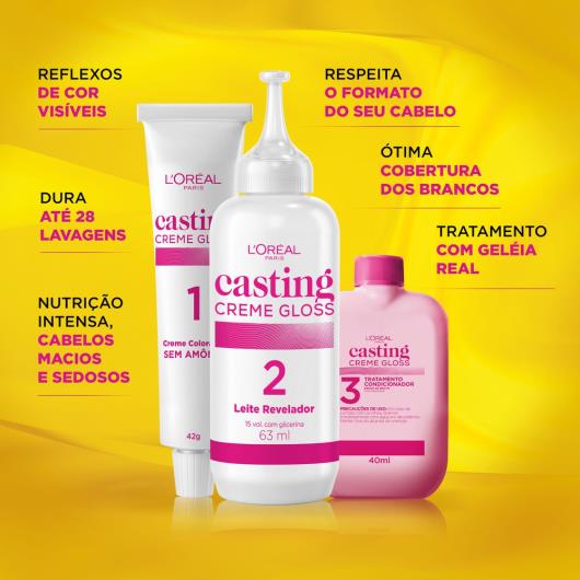 Coloração Casting Creme Gloss Louro Claro 800 - Imagem em destaque