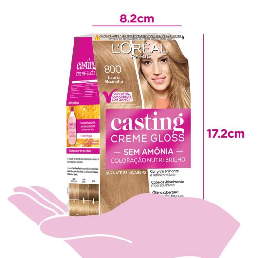 Coloração Casting Creme Gloss Louro Claro 800 - Imagem em destaque