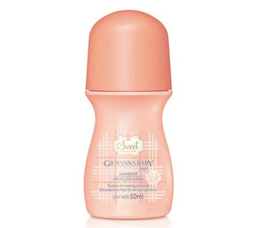 Desodorante Giovanna Baby Roll-On Peach 50ml - Imagem em destaque