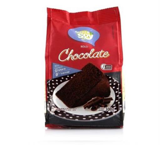 Mistura Bolo Supra Soy Chocolate 300g - Imagem em destaque