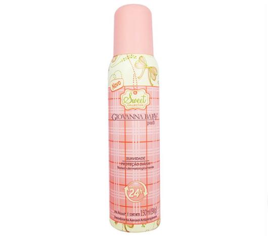 Desodorante Giovanna Baby Aero Peach 150ml - Imagem em destaque