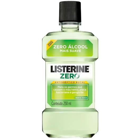 Antisséptico bucal Listerine zero menta verde 250ml - Imagem em destaque