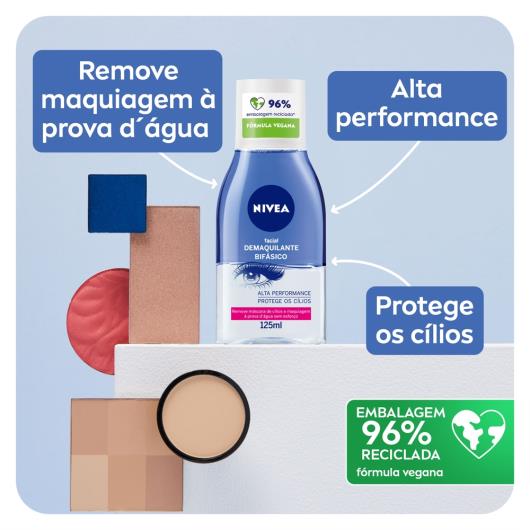 Demaquilante Nivea Facial bifásico 125ml - Imagem em destaque