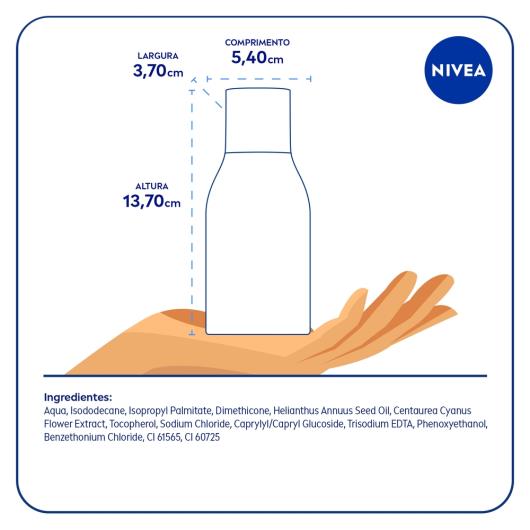 Demaquilante Nivea Facial bifásico 125ml - Imagem em destaque