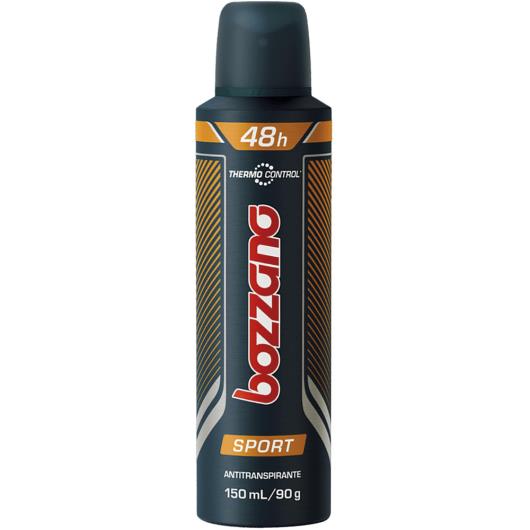 Desodorante Antitranspirante Aerossol Masculino Bozzano Sport 150ml - Imagem em destaque