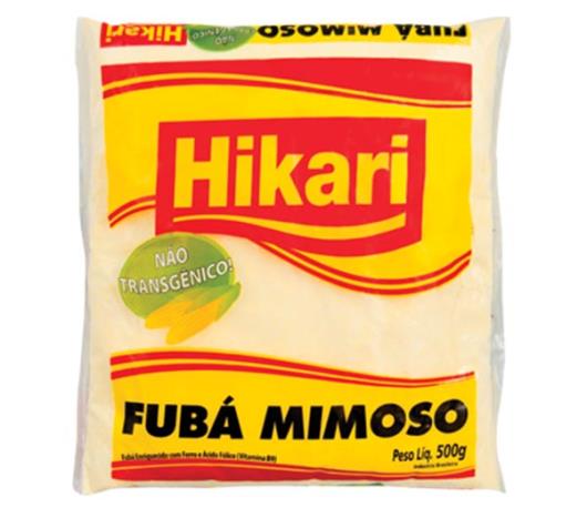 Fubá mimoso Hikari não transgênico 500g. - Imagem em destaque