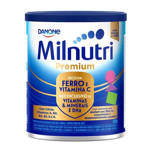 Composto Lácteo Milnutri Premium 800g - Imagem em destaque